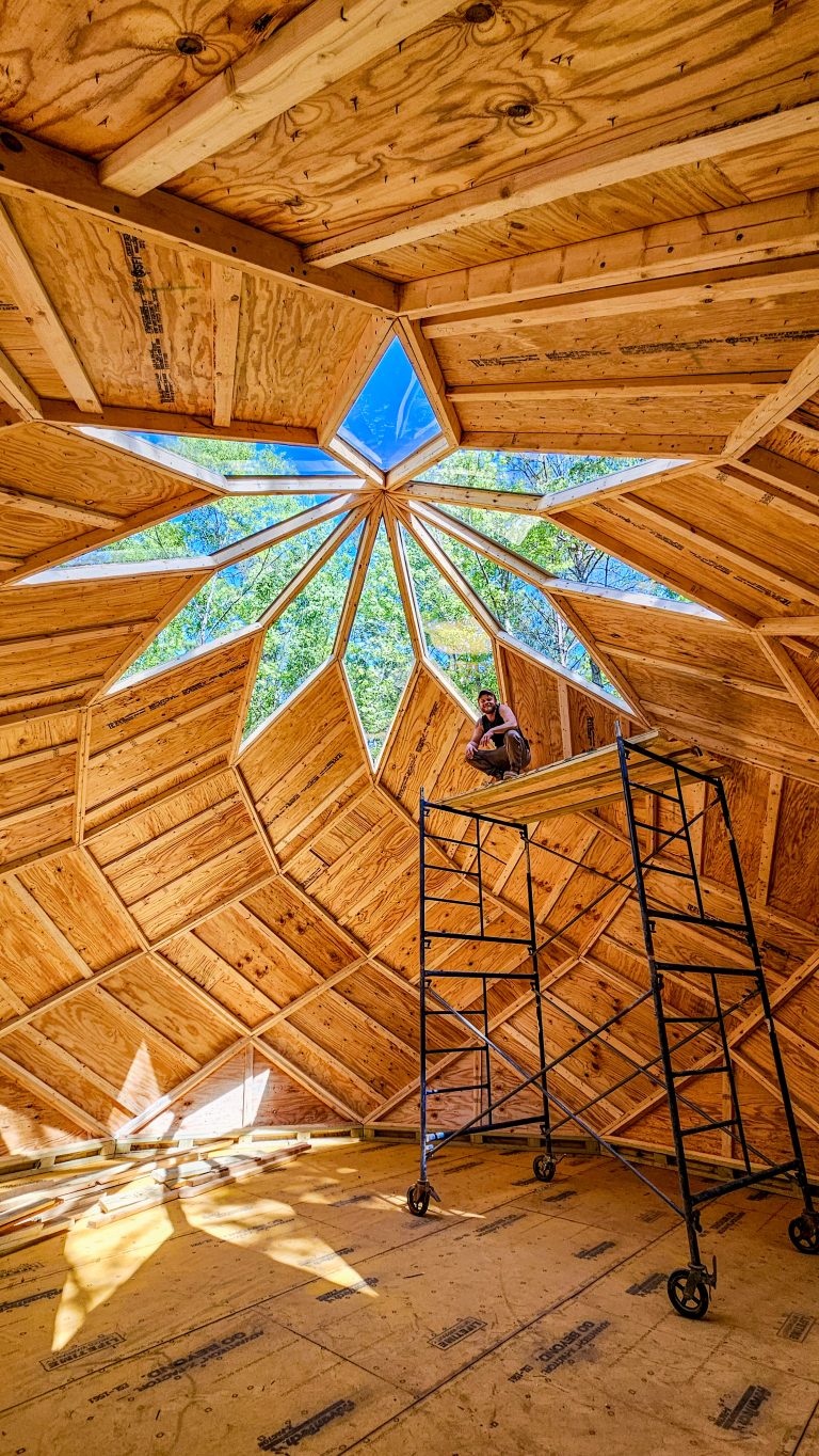 Zome Pattern What is the difference between a Dome and Zome? (and other geodesic ...