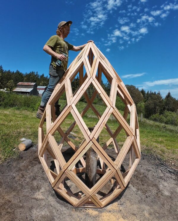 Enneagon Zome Trellis DIY Plans - Image 4